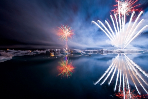 Photograph Johannes Frank Johannesson Fire On Ice on One Eyeland
